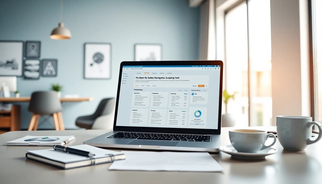 Utilize the best sales navigator scraping tool in a modern business setting for enhanced productivity.