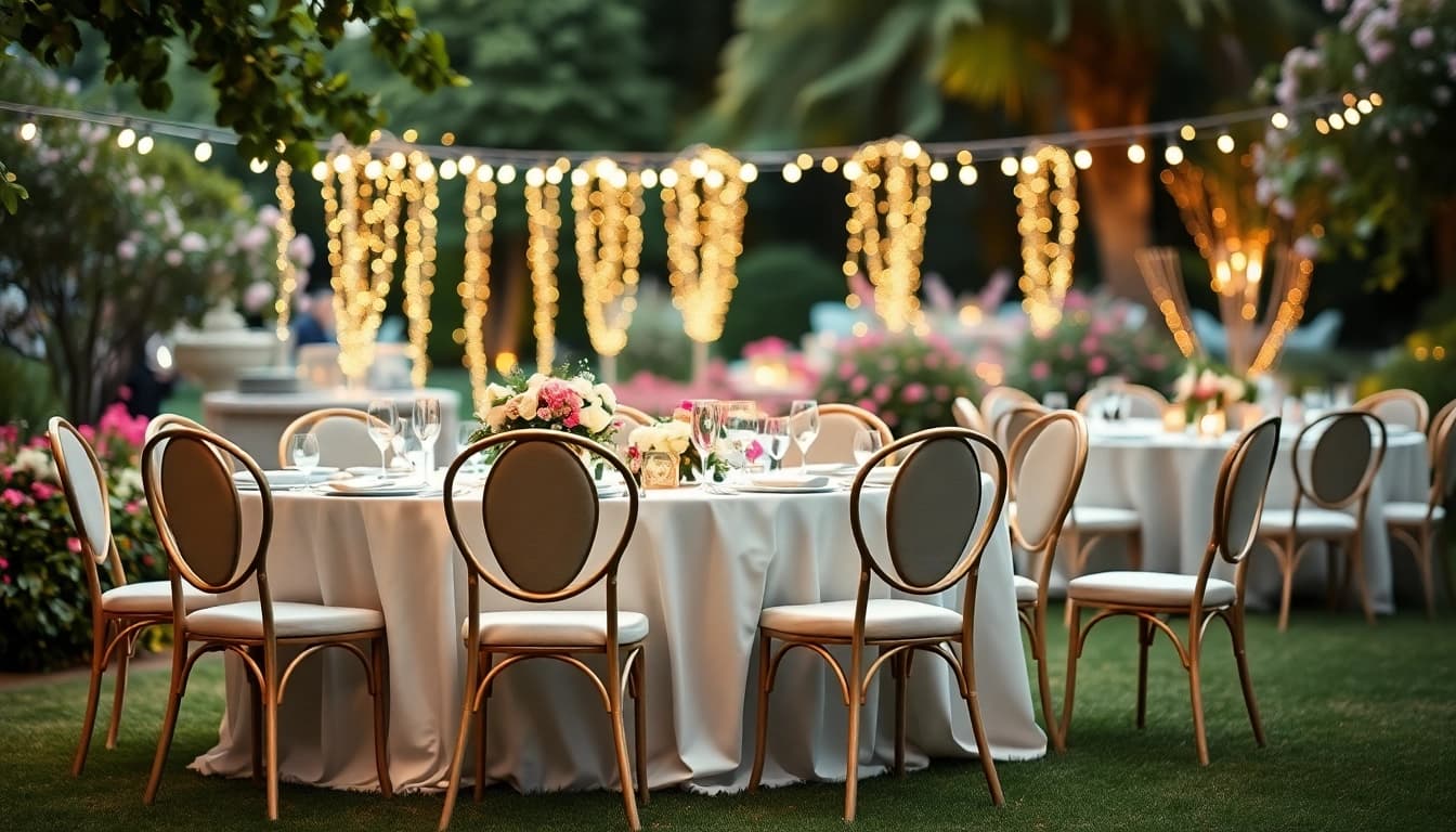 Experience exquisite Event Furniture Rentals with elegant setups for unforgettable celebrations.