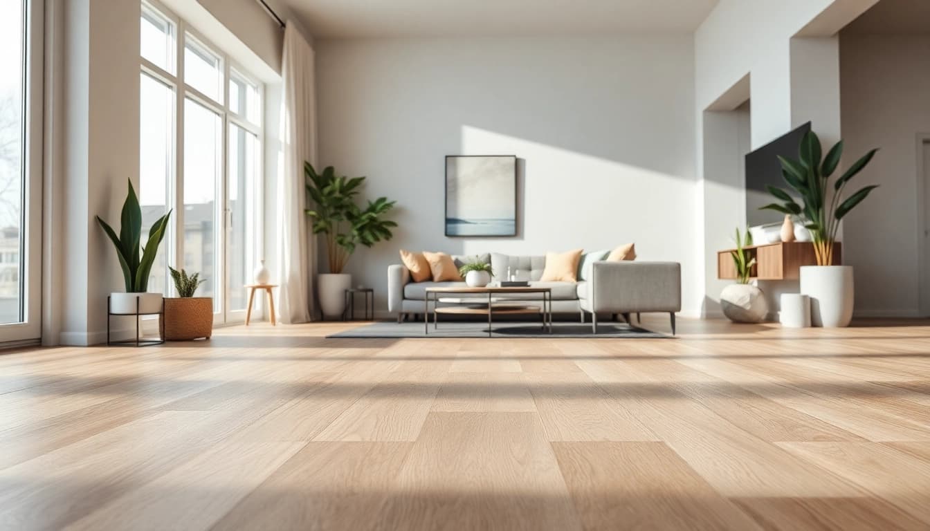 Enhance your space with luxury vinyl flooring near me in a stylish living room design.