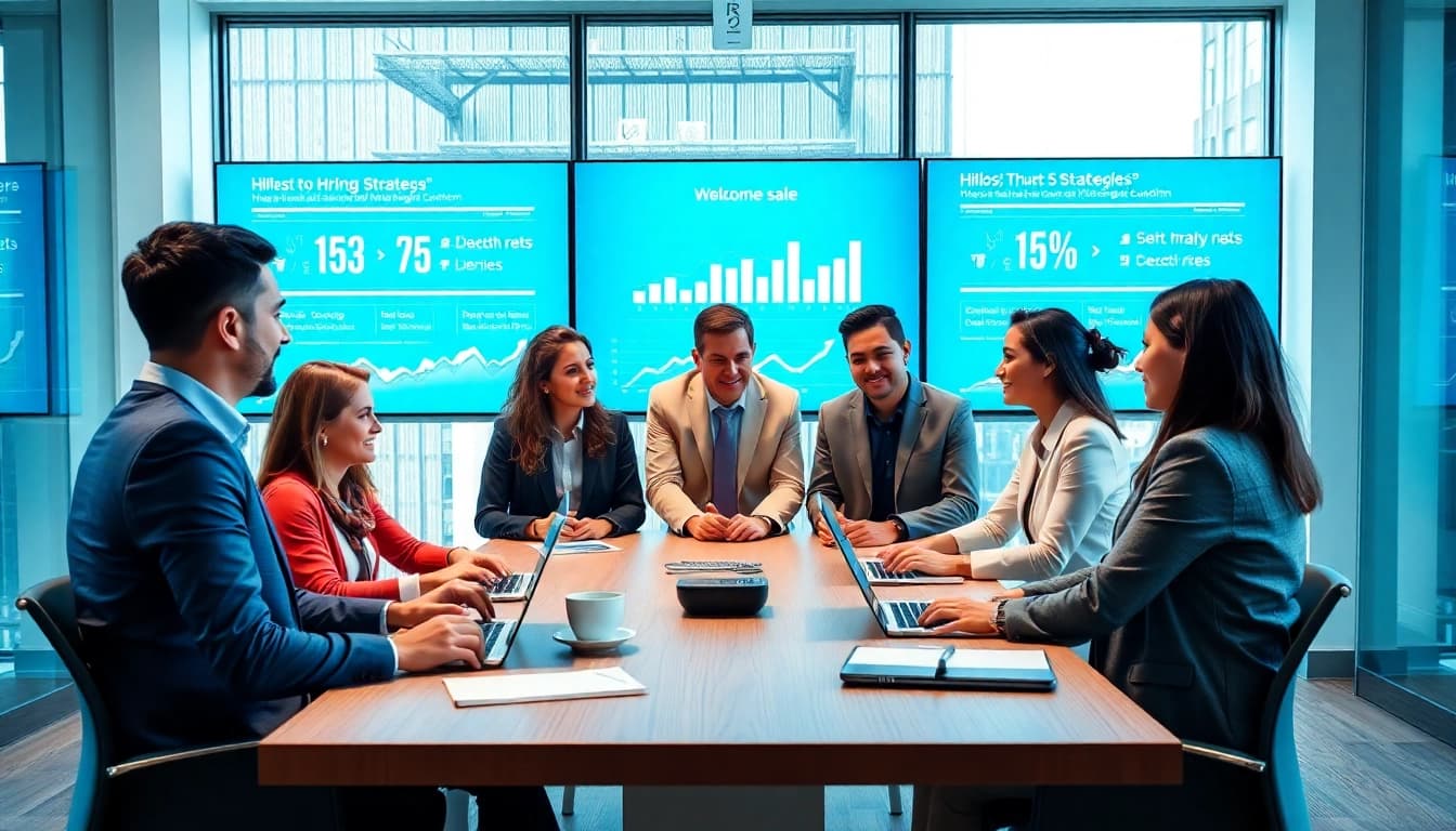 Engaging professionals using a sales recruiting platform to streamline hiring.