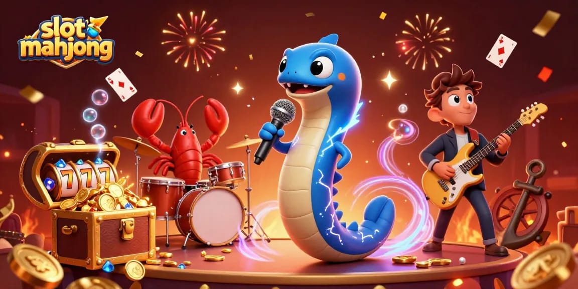 Experience thrilling gameplay with slot mahjong in a vibrant underwater casino scene.