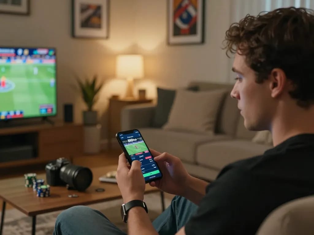Experience the thrill of 888top bet while placing online sports bets in a cozy setting