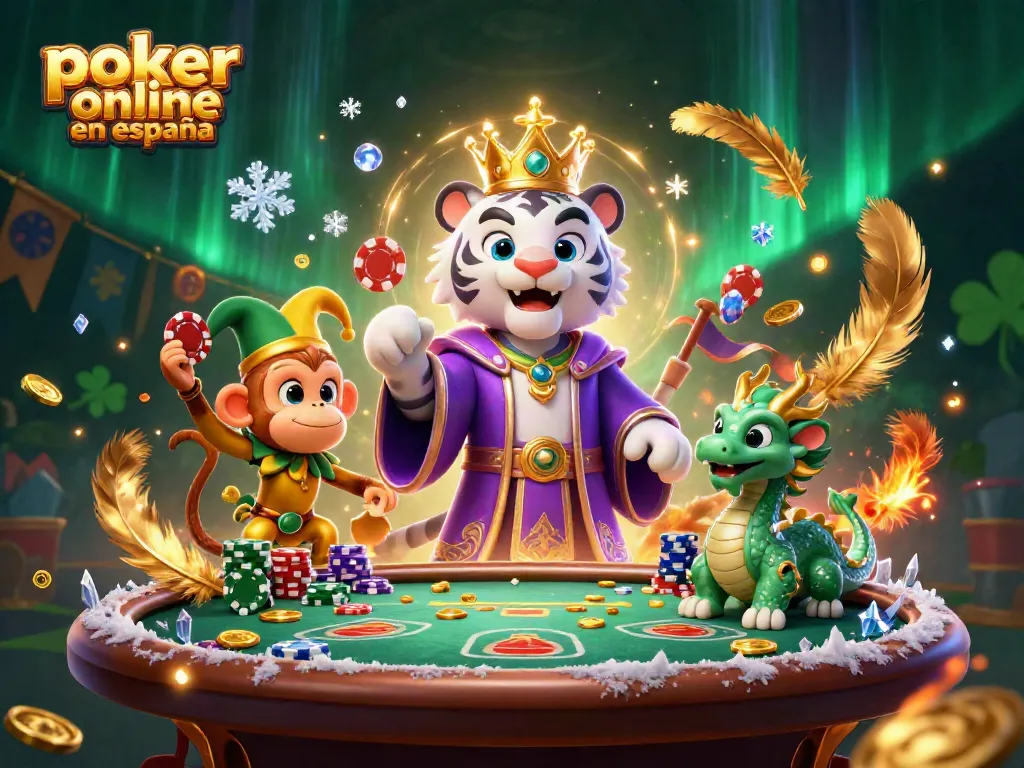 Disfruta de póker online en España con emocionantes escenas de juego en 3D, ¡juega y gana!