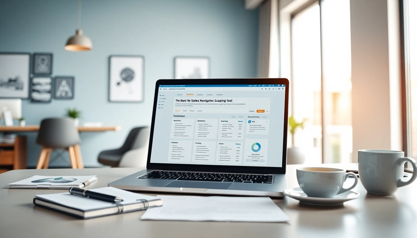 Utilize the best sales navigator scraping tool in a modern business setting for enhanced productivity.