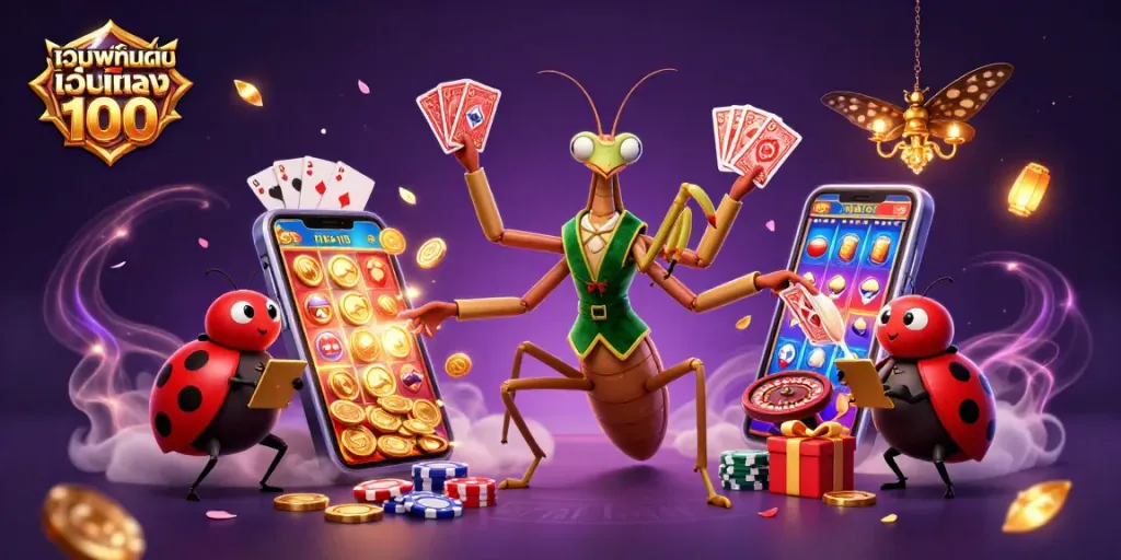 หมุนวงล้อเกมคาสิโน เว็บพนันออนไลน์ เว็บตรง 100 ของคุณเพื่อรับรางวัลที่น่าตื่นเต้น!