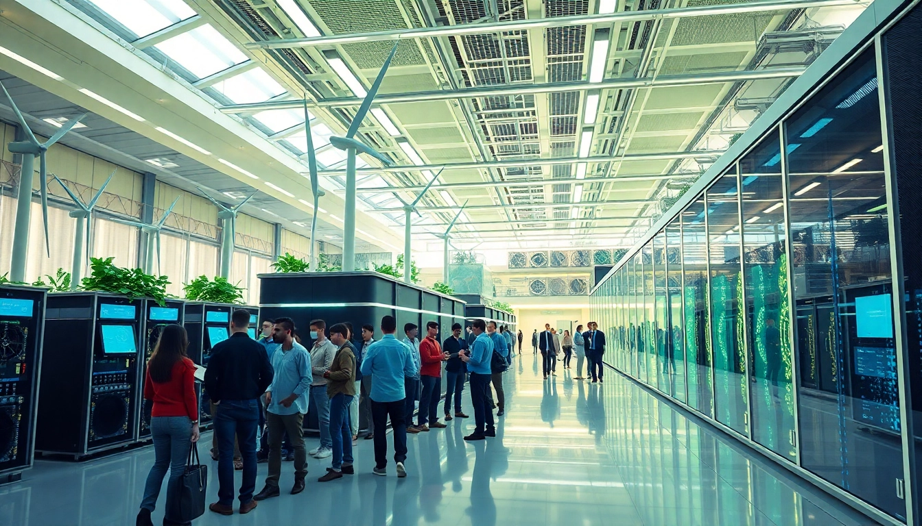 Free crypto mining at an AI-powered cloud mining facility utilizing renewable energy sources.