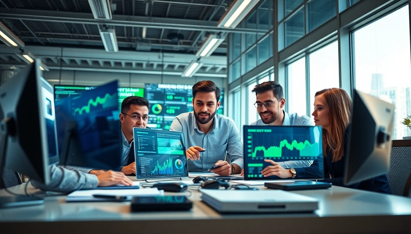 Team using a content analytics tool for sales teams to optimize performance and strategy.
