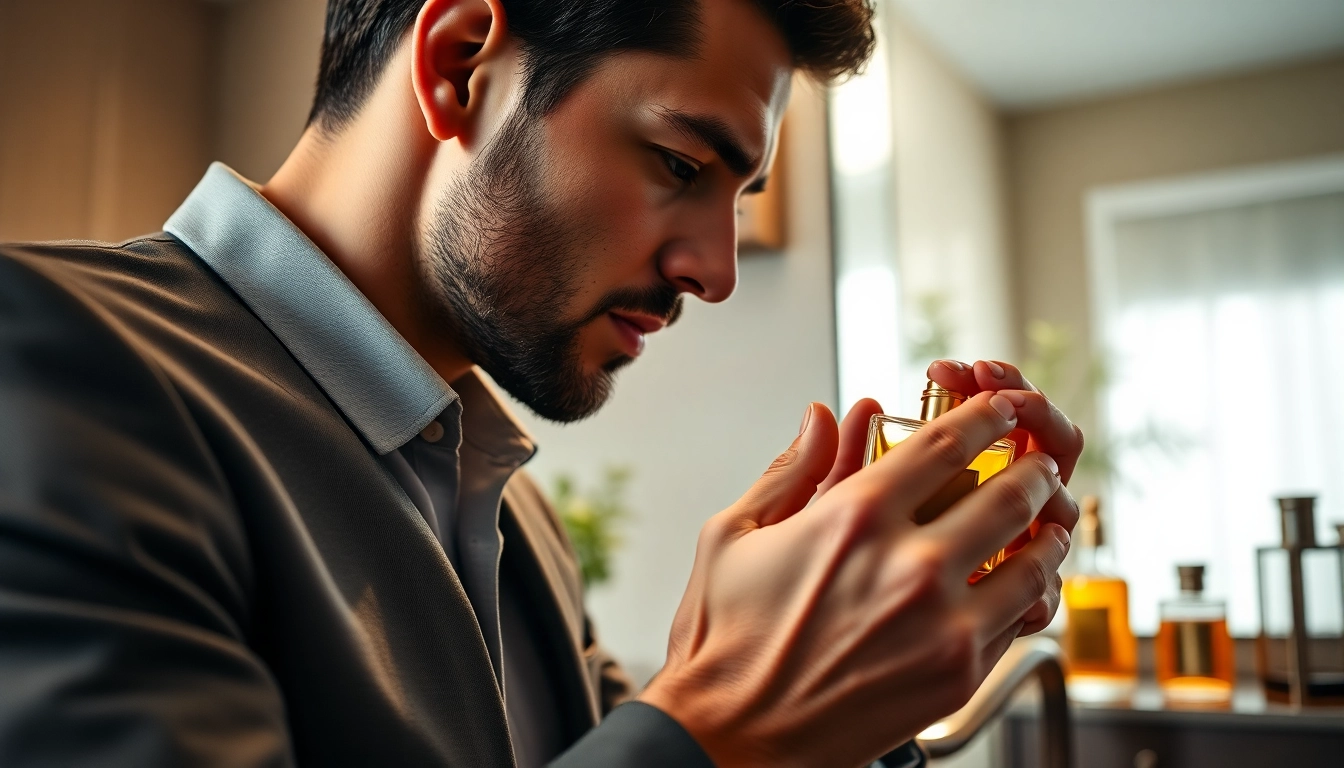 Should men wear cologne while grooming in an elegant bathroom.