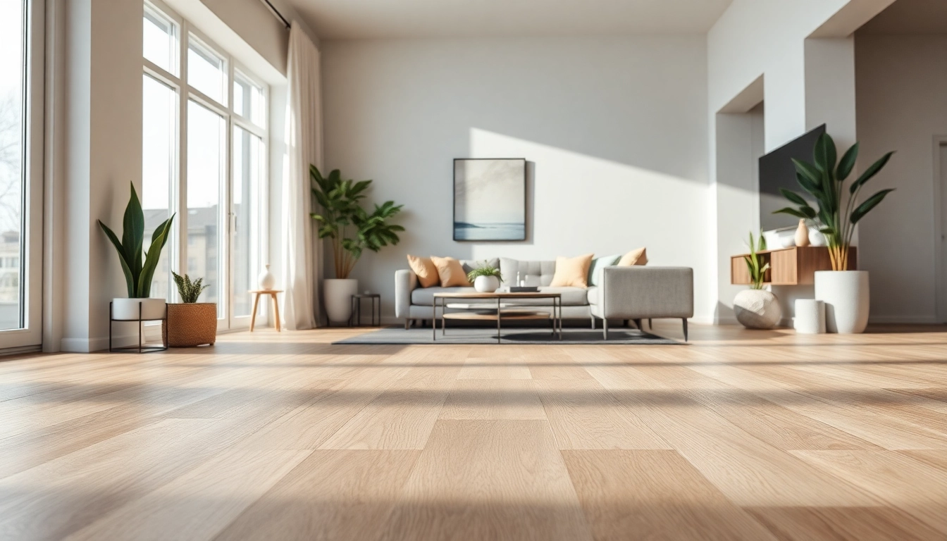 Enhance your space with luxury vinyl flooring near me in a stylish living room design.