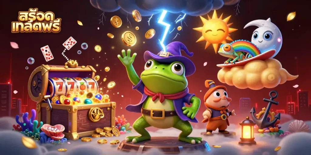 เล่นเกมสล็อตเครดิตฟรีผ่านไอคอน 3 มิติที่สุดเร้าใจ พร้อมโบนัสลุ้นทองคำ