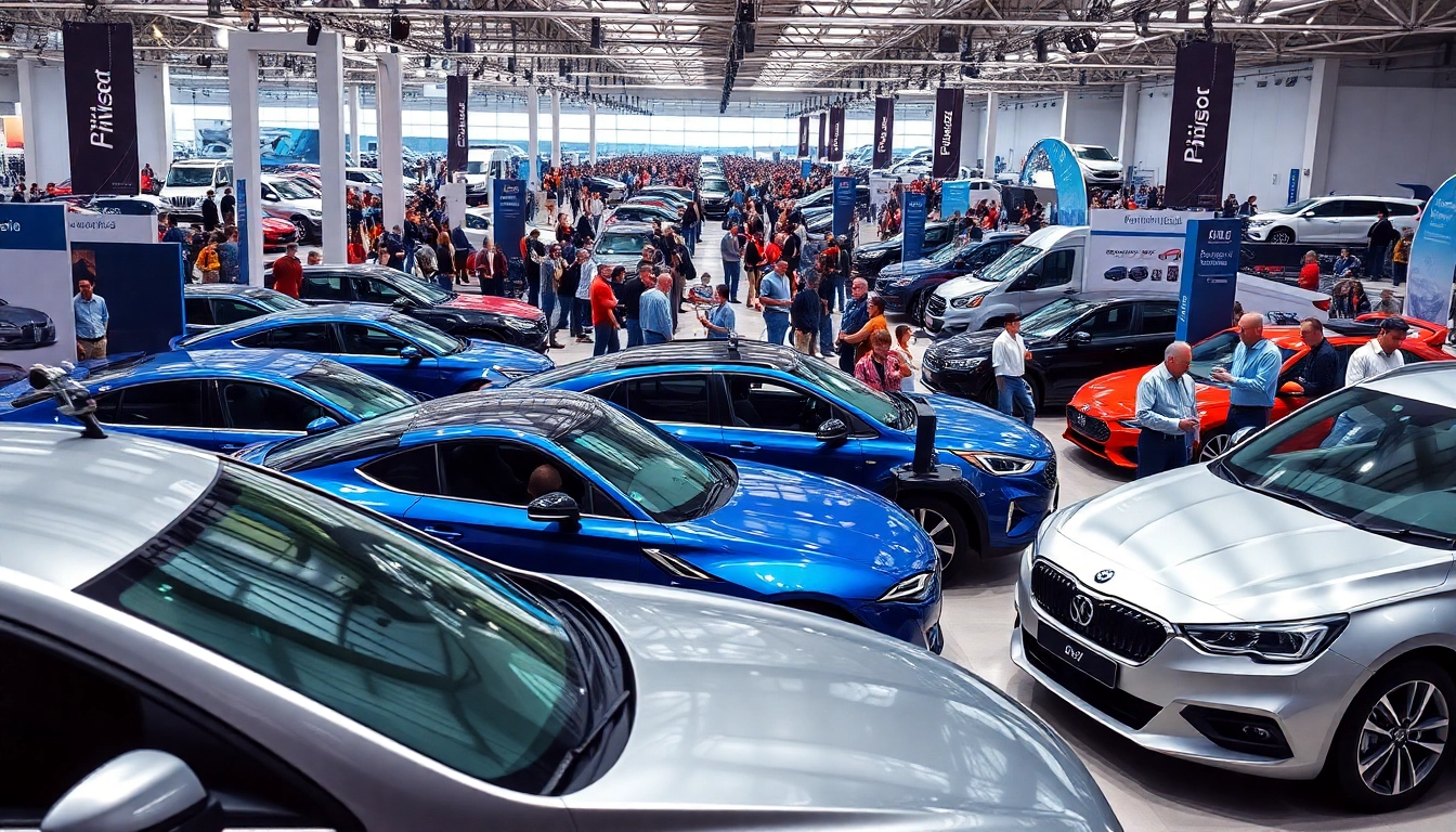 Experience the excitement of the Auto Cars Show with diverse vehicles on display.