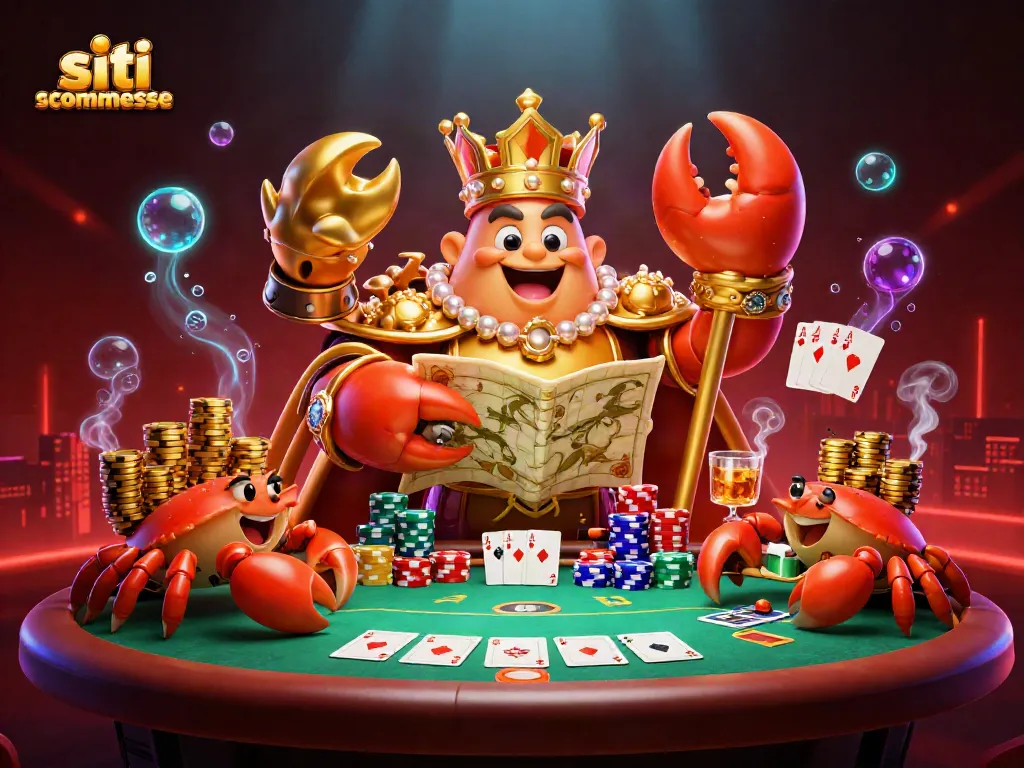 Scopri i migliori siti di scommesse con il granchio imperiale e tesori ai tavoli da poker