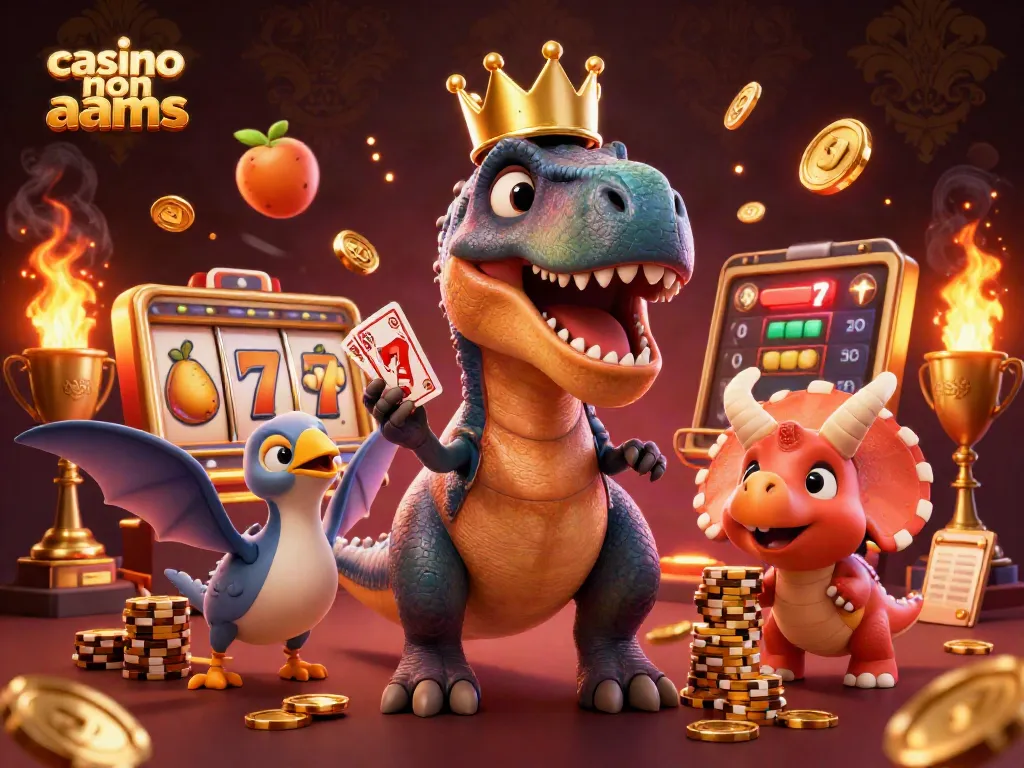 Gioca nei migliori casino non AAMS con slot e bonus entusiasmanti e personaggi simpatici.