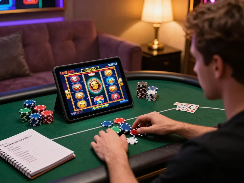 Engaging gameplay on slot gacor siang ini as the player crafts effective strategies for online gambling
