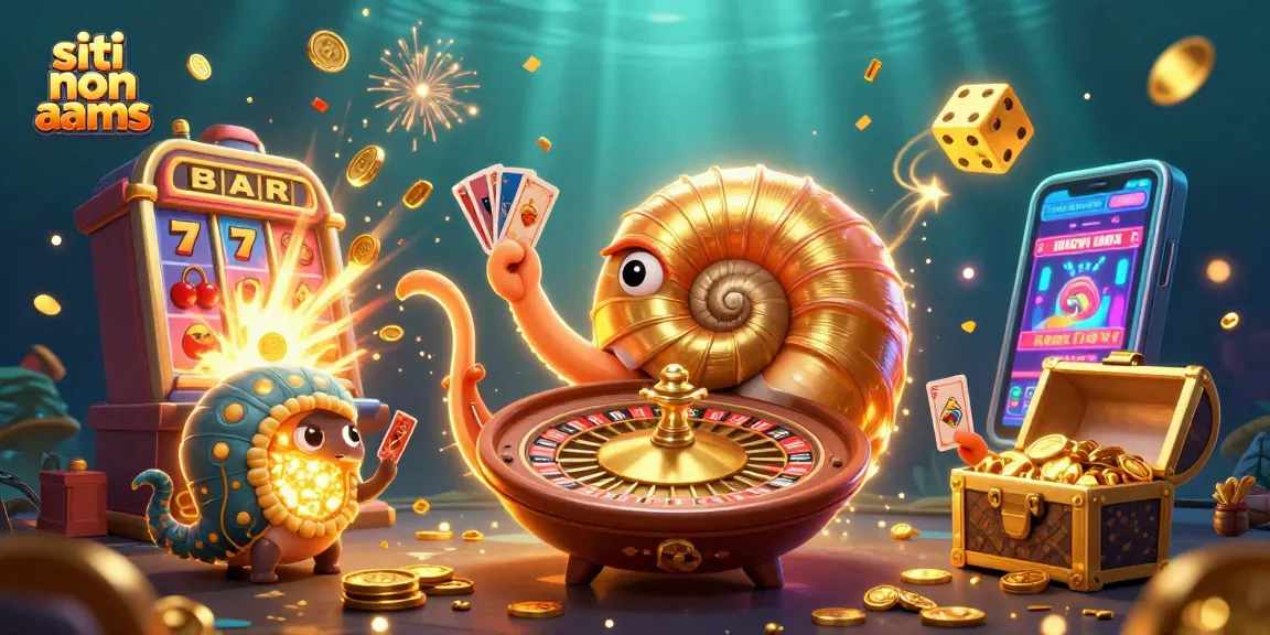 Gioca sui siti non AAMS e scopri il mondo delle scommesse con un nautilus anticato e slot machine.