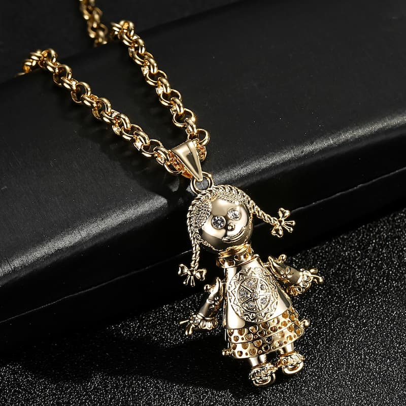 Gold Ragdoll Necklace: The Perfect Blend of Elegance and Charm