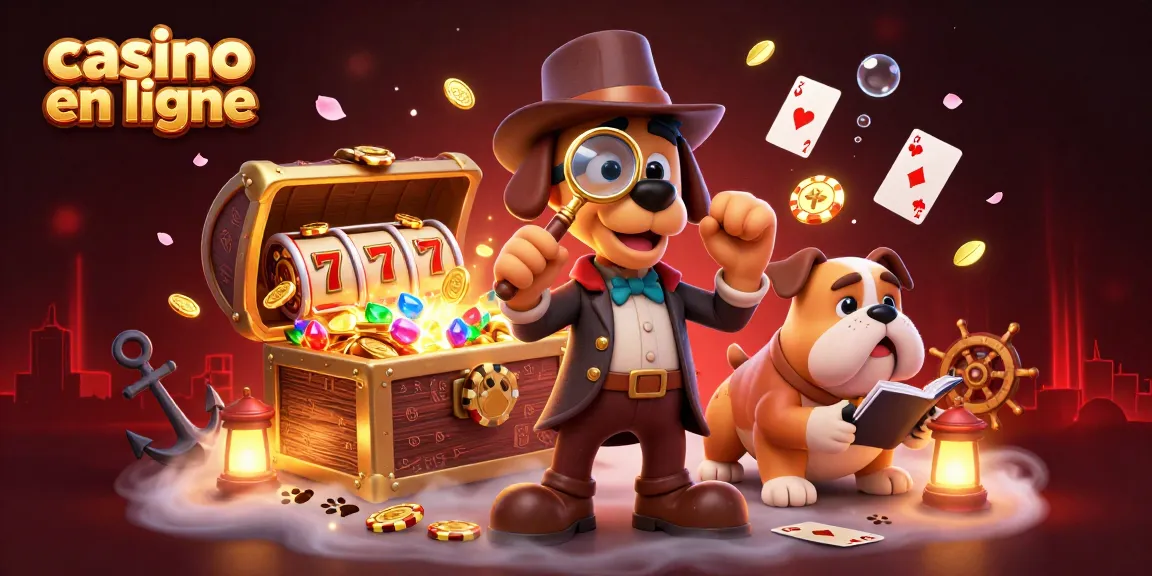 Profitez de l'univers du casino en ligne avec des personnages en 3D et des éléments de jeu