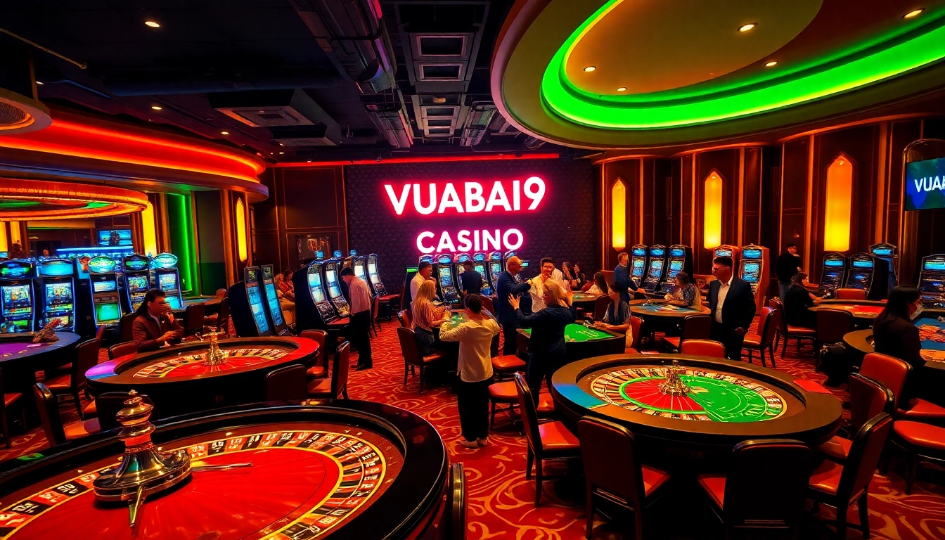 Experience high-stakes excitement at VUABAI9 Casino with dynamic gaming options.