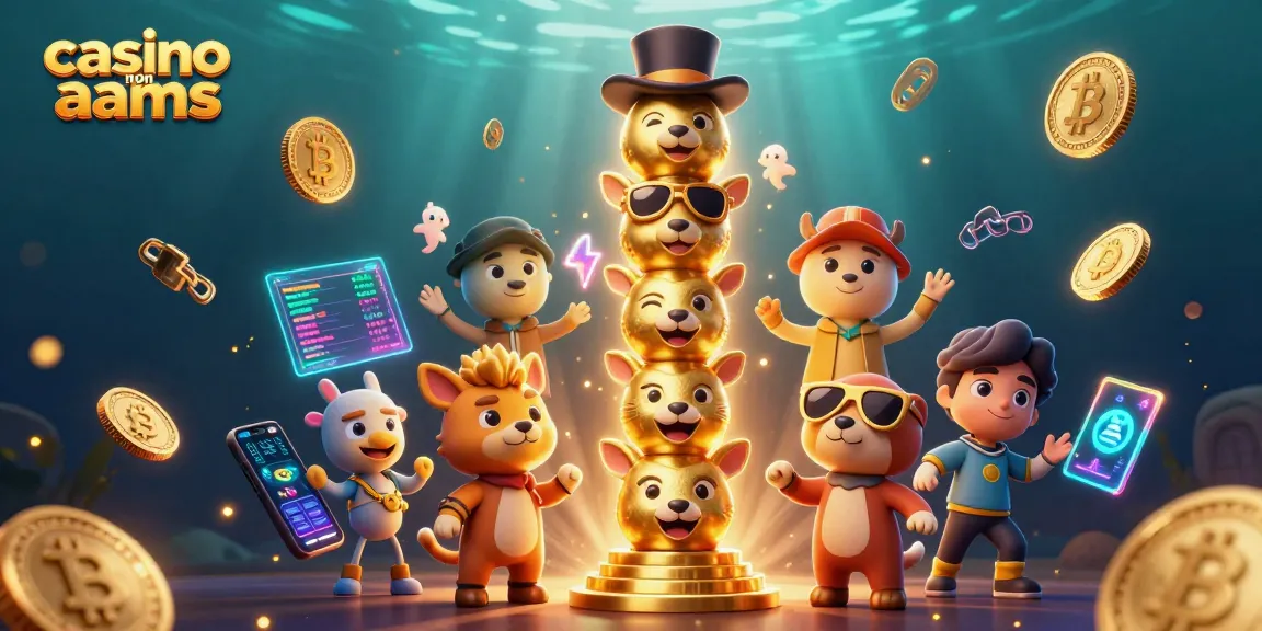 Gioca nei casino non AAMS con criptovalute e bonus esplosivi, immerso in un'illustrazione vibrante.