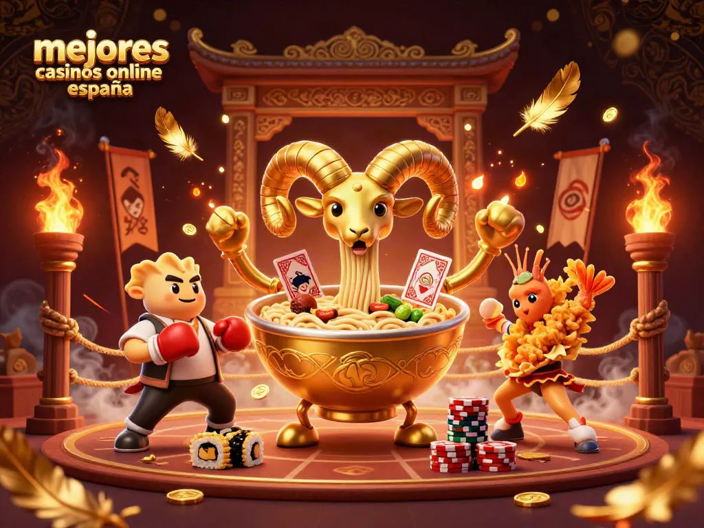 Los mejores casinos online España en una divertida escena 3D con temática de casino.