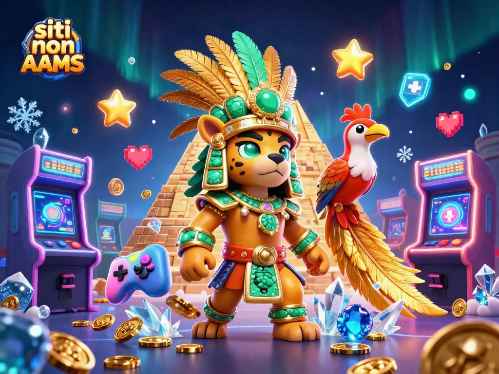 Siti non AAMS: esplora una scena vibrante di gioco d'azzardo con simboli di casino e personaggi dinamici.
