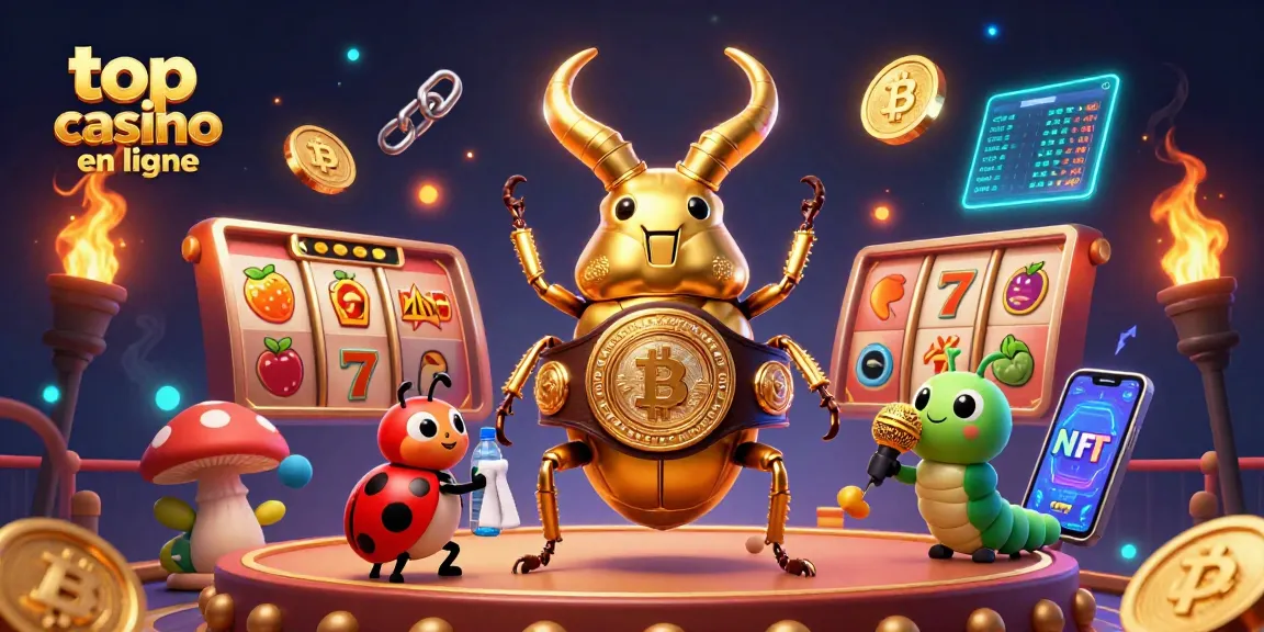 Jouez dans le top casino en ligne avec des machines à sous et des jackpots captivants.