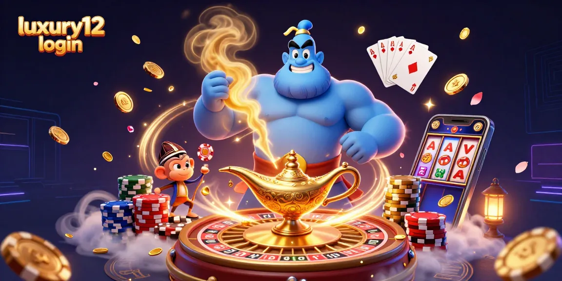 Engage with luxury12 login for thrilling casino action amidst cascading coins and vibrant game elements.