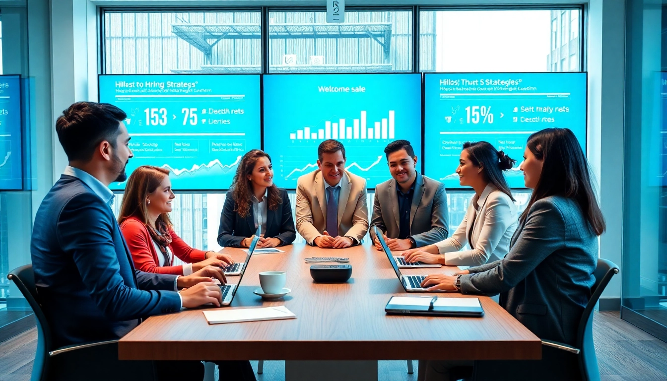 Engaging professionals using a sales recruiting platform to streamline hiring.