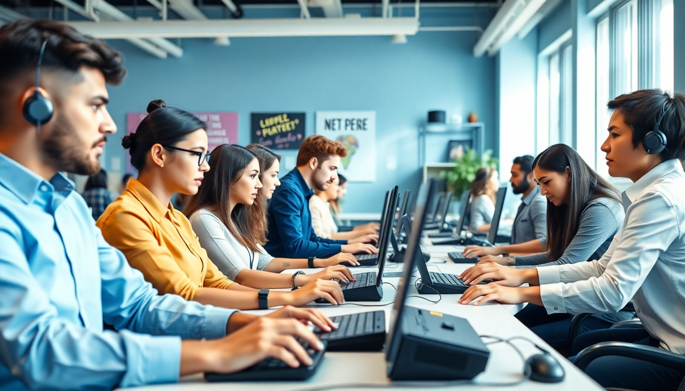 Enhance your typing skills at our typing center with professional instructors guiding you.