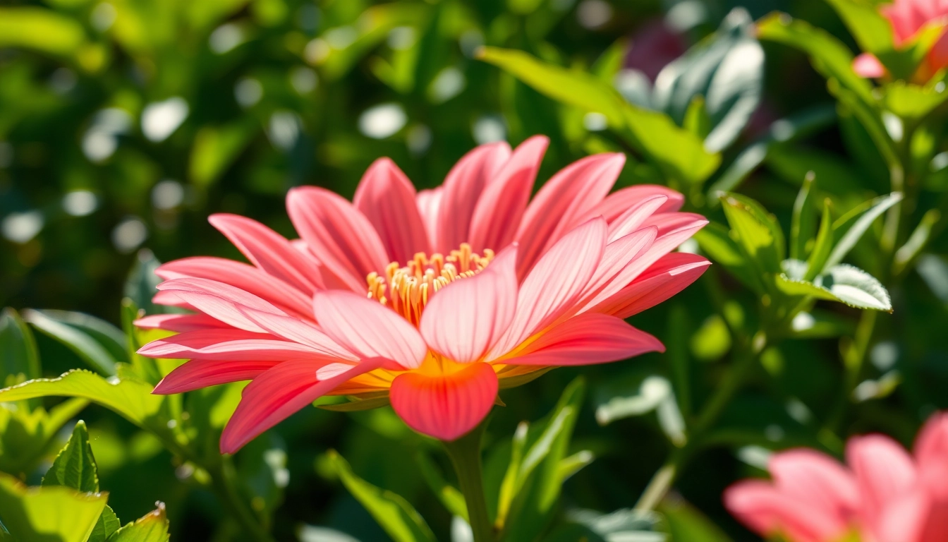 Experience the beauty of seedream flowers blooming amidst lush foliage in a bright, serene garden.