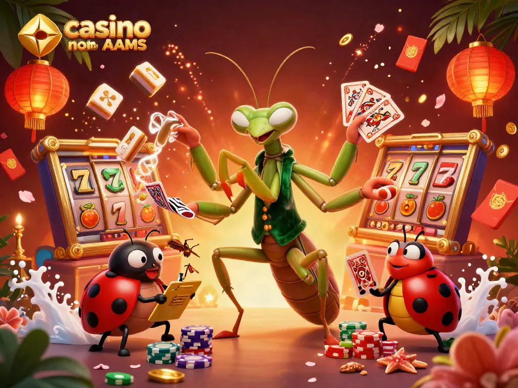 Gioca nel casino online non AAMS con croupier e giochi avvincenti tra luci e colori.