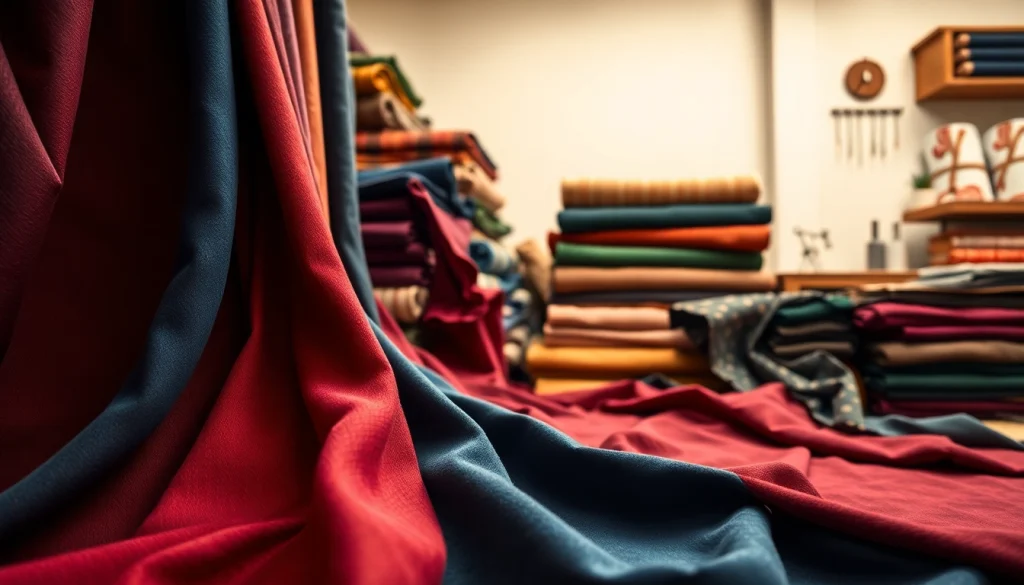 Punta di Roma stoffen in diverse kleuren en texturen voor modeontwerp. Perfect voor creatieve projecten.