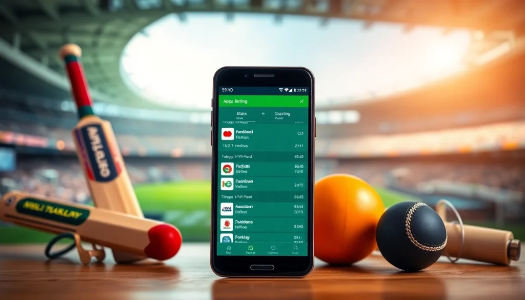 Engaging visualization of the best sports betting apps India for enthusiastic bettors.