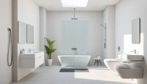 Sonni sanitär GmbH präsentiert elegante und moderne Badezimmerprodukte im hochwertigen Design.