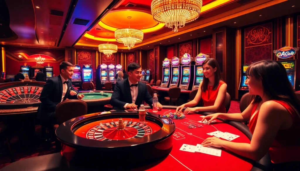 Experience exciting online gambling at 123b with lively poker tables and thrilling slot machines.
