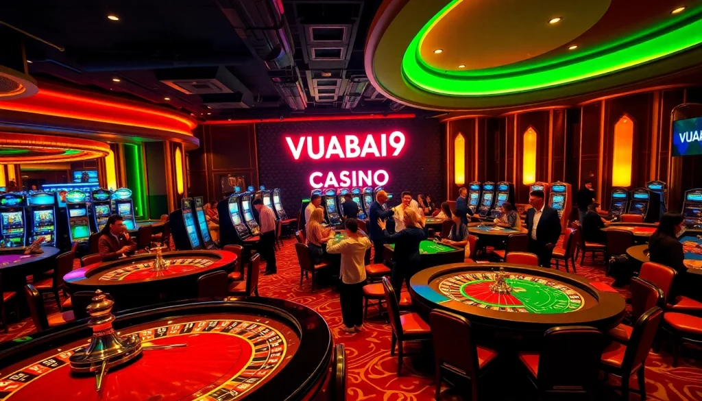 Experience high-stakes excitement at VUABAI9 Casino with dynamic gaming options.