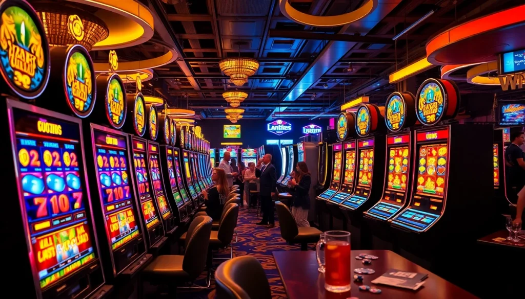 Raih peluang menang dalam slot bet 50 perak pada mesin slot yang gemerlap.