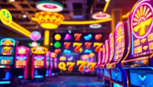 Menampilkan situs slot depo 5k dengan antarmuka permainan slot yang menarik dan penuh warna.