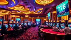 Experience the excitement of 79king6 with players engaged in thrilling casino games.