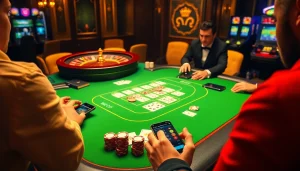 Experience the excitement of betting at a luxurious casino table featuring live scores from 7m.cn.