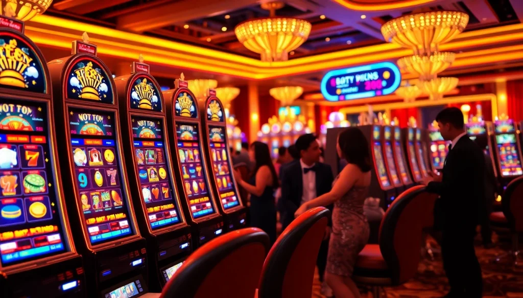 เล่น 918kiss slot ที่คาสิโนด้วยความมีชีวิตชีวาและผู้เล่นที่มีความกระตือรือร้น