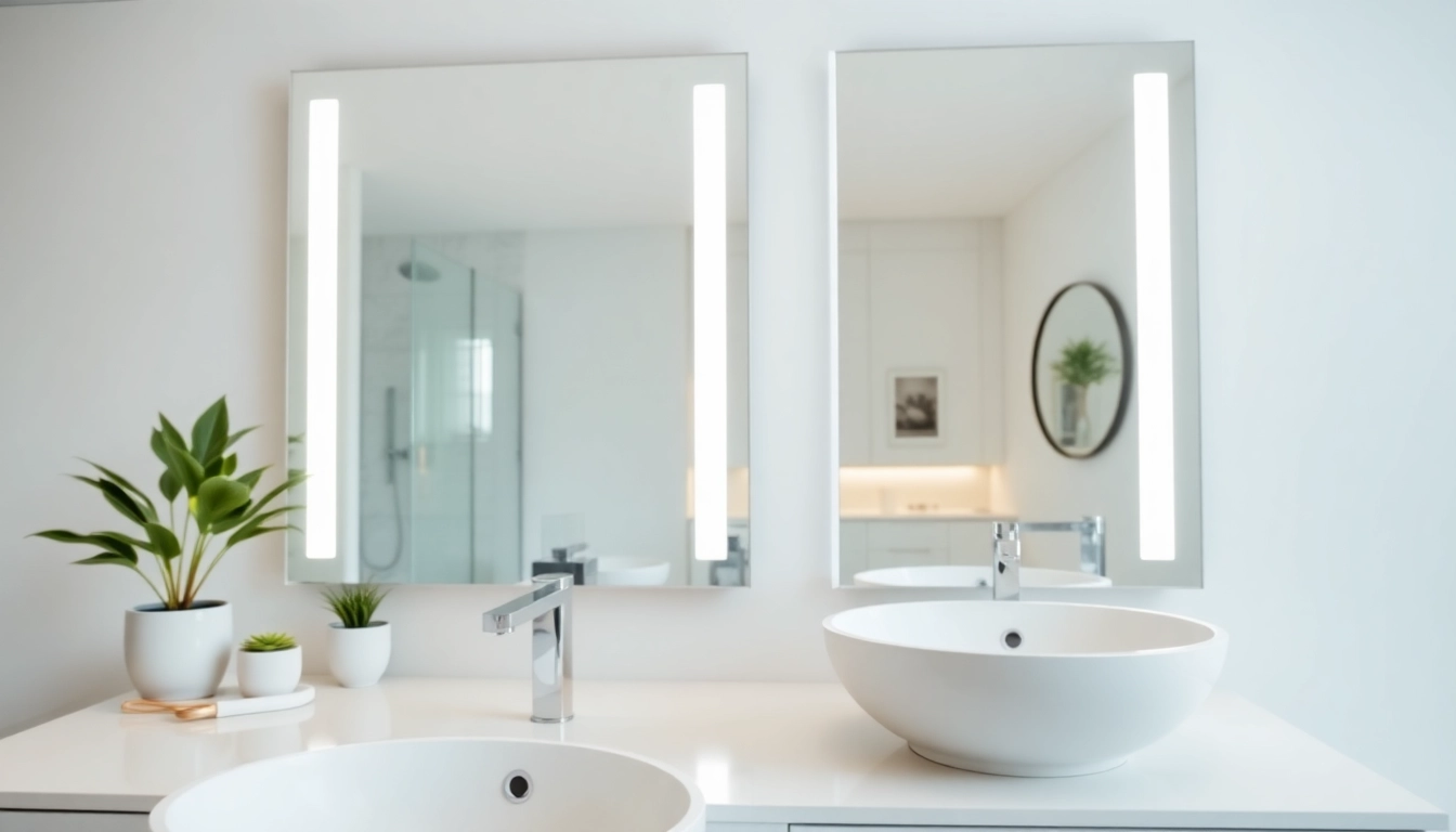 Enhance Your Space with a Bathroom Mirror with LED Light