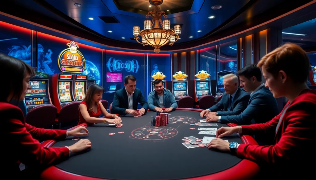 Engage in thrilling poker games at https://fabet3.com/ with vibrant lights and exciting gameplay.