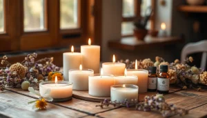 Uživajte u mirisne svece od sojinog voska koje dodaju toplinu svakom prostoru.