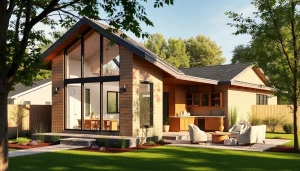 Showcasing a beautiful Canton Attached ADU with modern design and natural lighting.